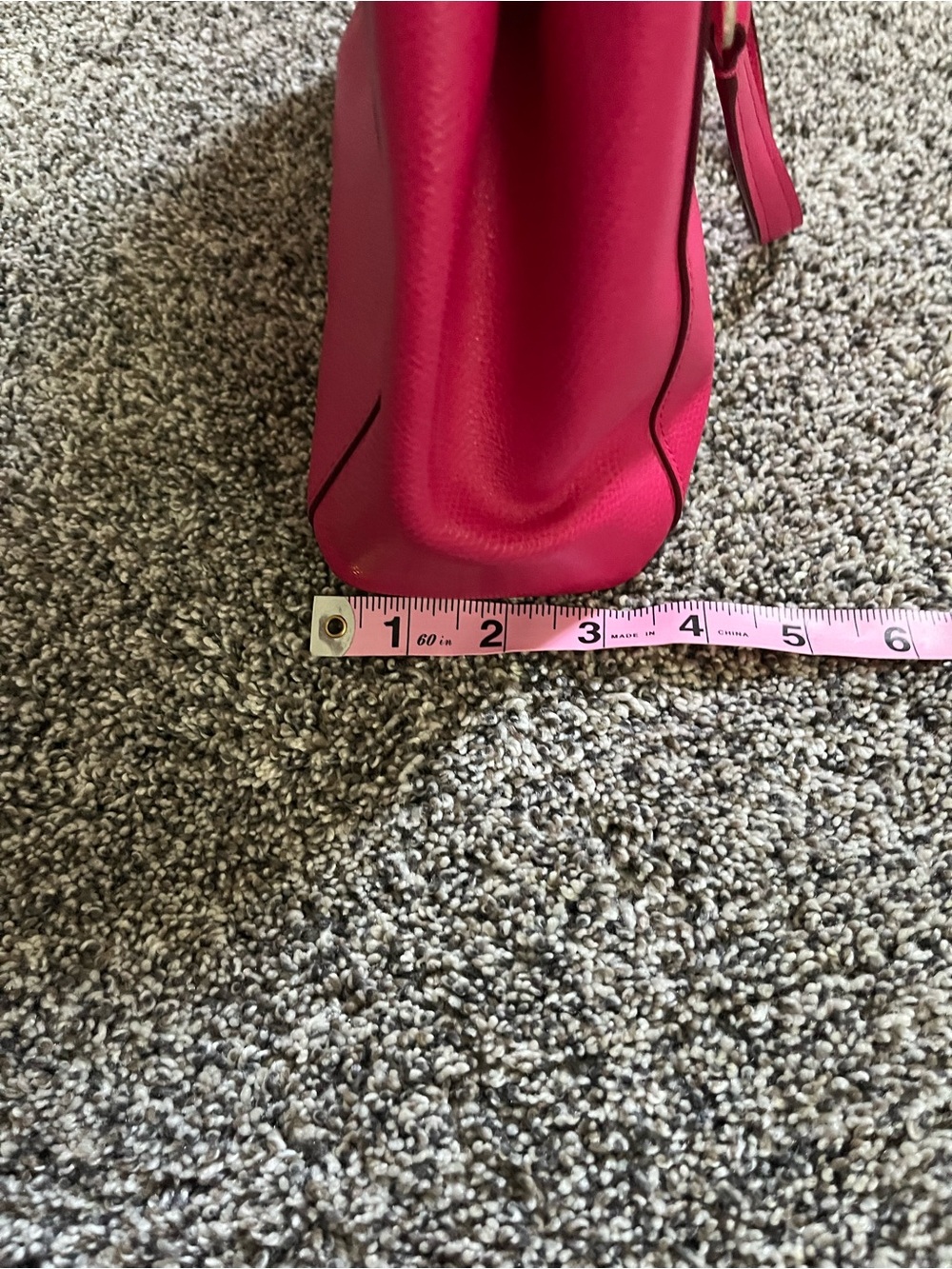 Coach Christie Mini Carryall Hot Pink Coach Crossbody Satchel - Picture 11 of 16